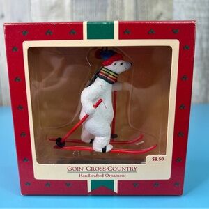 Hallmark Keepsake Ornament Goin’ Cross Country Handcrafted Ornament